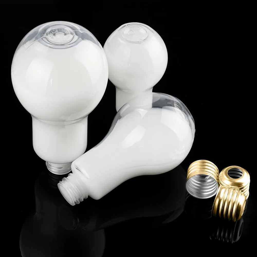 Bouteille d'eau créative d'été, petite gourde mignonne, à la mode, ampoule de jus de lait, anti-fuite, bouteilles portables mignonnes