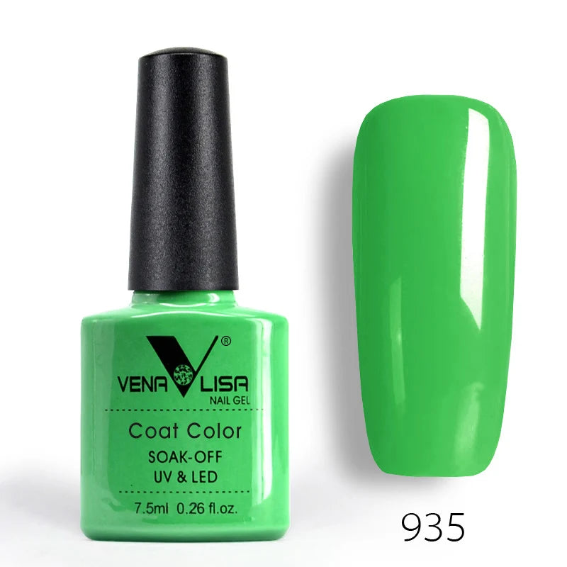 Venalisa 7.5ml mode brillant tremper UV Gel vernis à ongles cosmétiques Nail Art manucure ongles Gel vernis conseils vernis à ongles