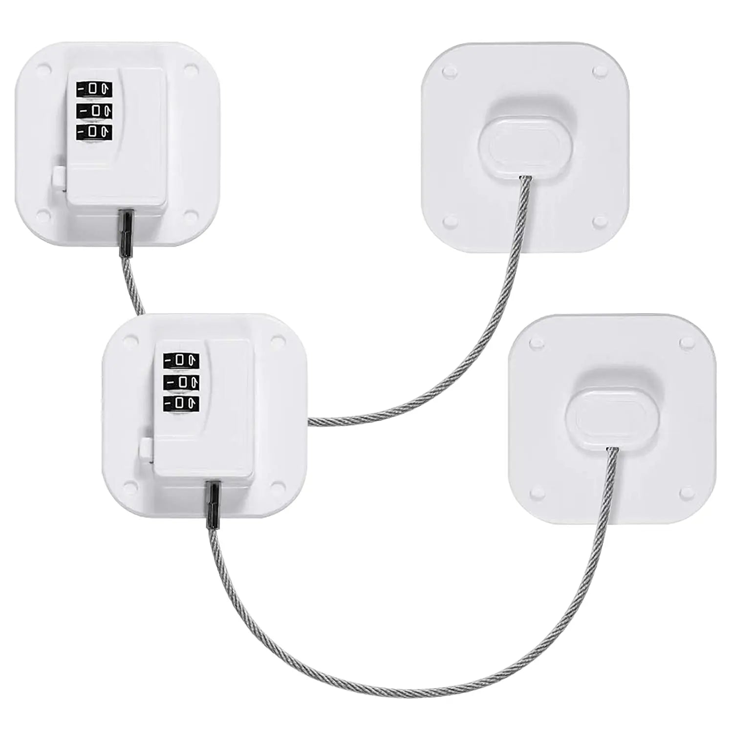 Serrure de réfrigérateur de sécurité pour bébé avec code HTML, serrures d'armoire de sécurité pour bébé, serrures de porte de Cisco coulissantes, 1PC