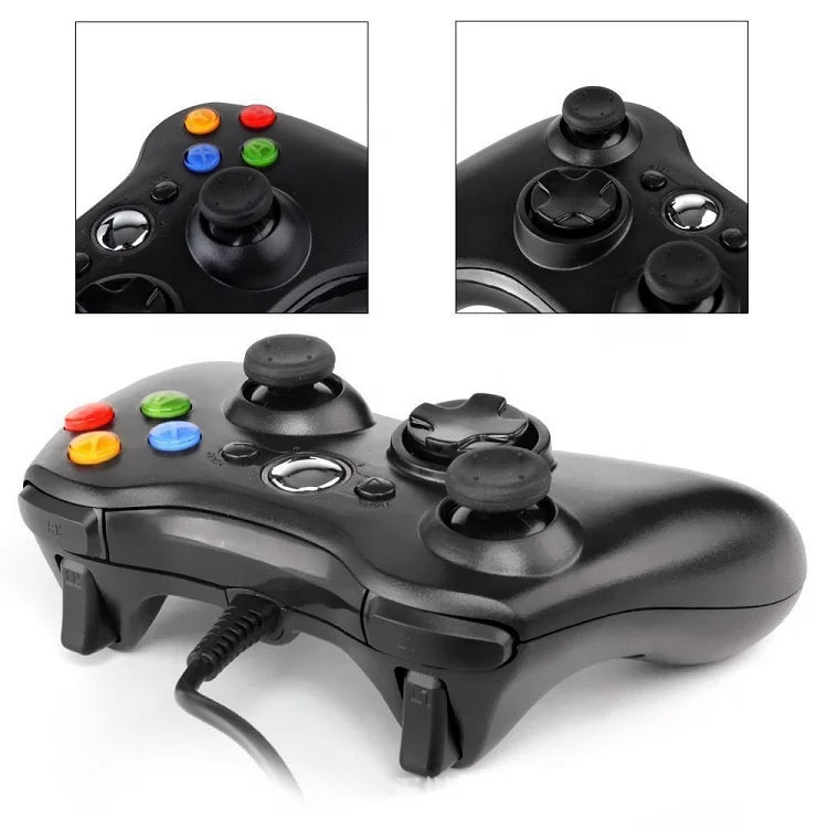 Manette de jeu pour Xbox 360 contrôleur de Joystick filaire manette filaire pour XBOX 360 manette de jeu Joypad