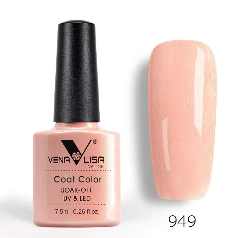 Venalisa 7.5ml mode brillant tremper UV Gel vernis à ongles cosmétiques Nail Art manucure ongles Gel vernis conseils vernis à ongles