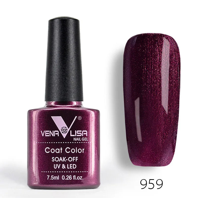 Venalisa 7.5ml mode brillant tremper UV Gel vernis à ongles cosmétiques Nail Art manucure ongles Gel vernis conseils vernis à ongles