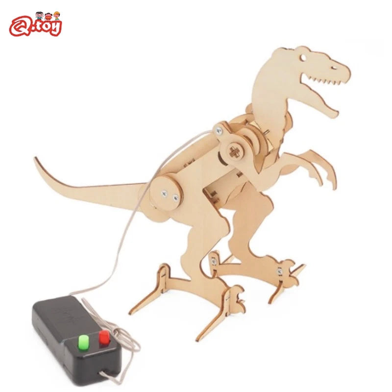 Analyste de jouets scientifiques pour enfants, modèle de dinosaure, technologie de bricolage, outil expérimental, jeux de puzzle en bois, fournitures scolaires