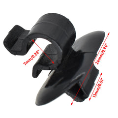 2x Support de tige de capot de voiture, Clip d'hélice, Support à pince 792834   Retenue de fixation pour Vauxhall Opel Vivaro X83 2001 – 2014