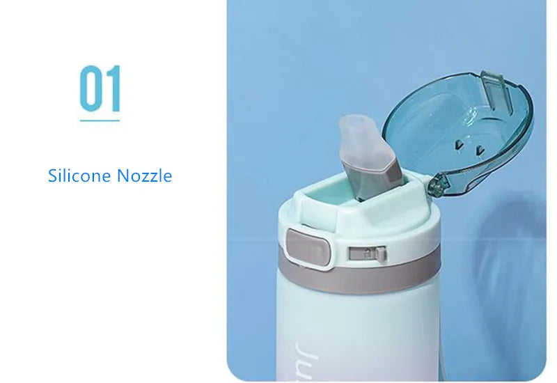 Bouteille d'eau en plastique de 600ml, livraison gratuite, articles portables, Shaker d'extérieur, Sport, mignon, pour filles, nouvelle mode