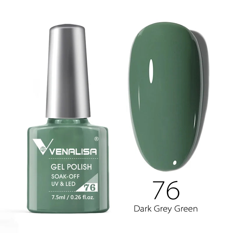 Venalisa vernis à ongles Gel à paillettes réfléchissantes couleur néon couverture complète Pigment Nail Art manucure tremper l'émail vernis Gel UV