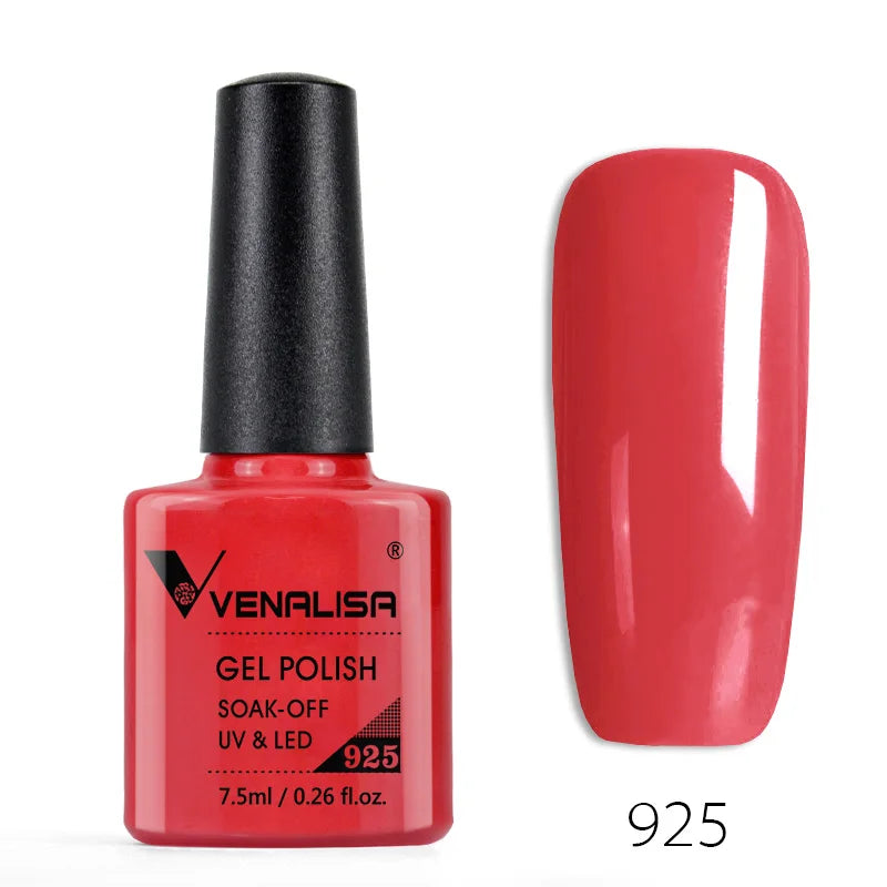 Venalisa 7.5ml mode brillant tremper UV Gel vernis à ongles cosmétiques Nail Art manucure ongles Gel vernis conseils vernis à ongles