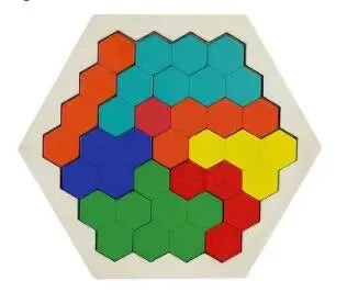 Planche en bois Puzzle enfants éducatif mathématiques Tangram Puzzles jeu jouets pour adultes enfants