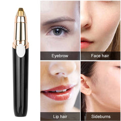 Rasoir de sourcils électrique Usb Rechargeable épilateur de sourcils femmes Mini rouge à lèvres Shaper rasoir indolore épilateur Facial