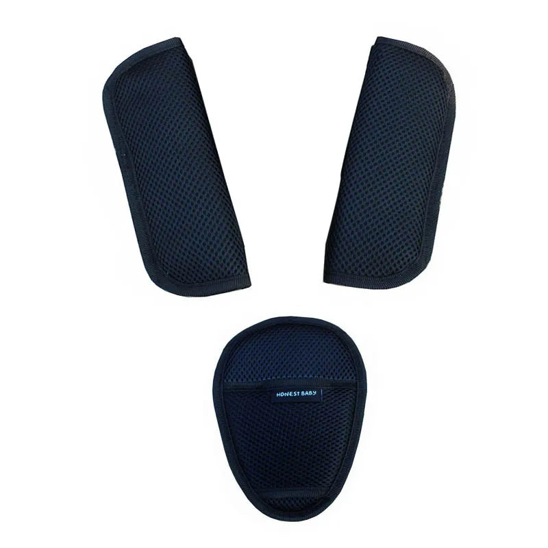 Harnais de panier pour bébé avec loquet de verrouillage, ceinture de sécurité de siège de voiture pour enfants, 5 Points, ceinture de sécurité, boucle de klaxon, coussin d'épaule réglable