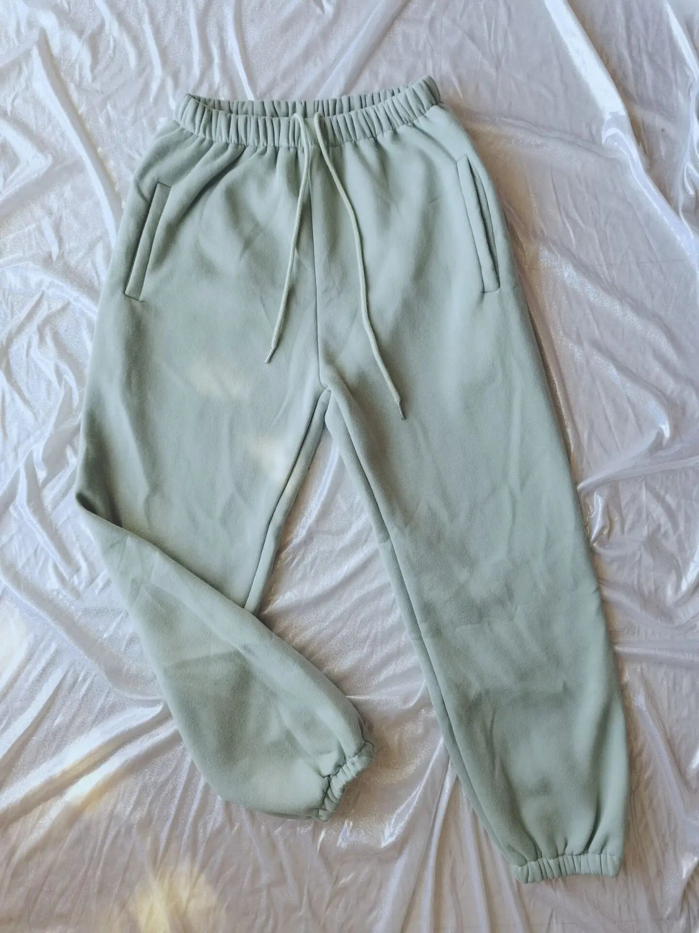 Sweat à capuche Smile avec pantalon de jogging pour femme, ensemble 2 pièces, tenue de sport décontractée, survêtement monochrome, imbibé de sueur, vente en gros, automne et hiver
