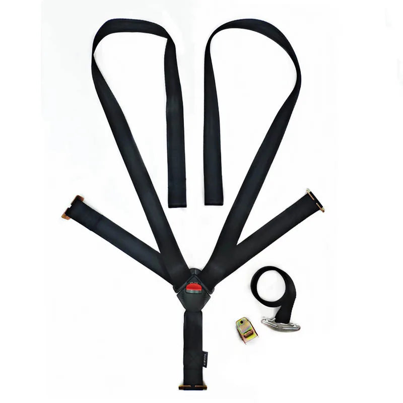 Harnais de ceinture de sécurité pour enfants, panier de sécurité de voiture pour bébé, ceinture étendue avec loquet de verrouillage, boucle de klaxon, accessoires pour bébé