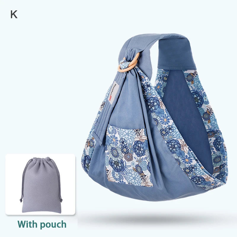 Enveloppement pour bébé, écharpe pour nouveau-né, double usage, couverture d'allaitement pour nourrissons, tissu en maille, porte-allaitement jusqu'à 130 lb (0-36M)