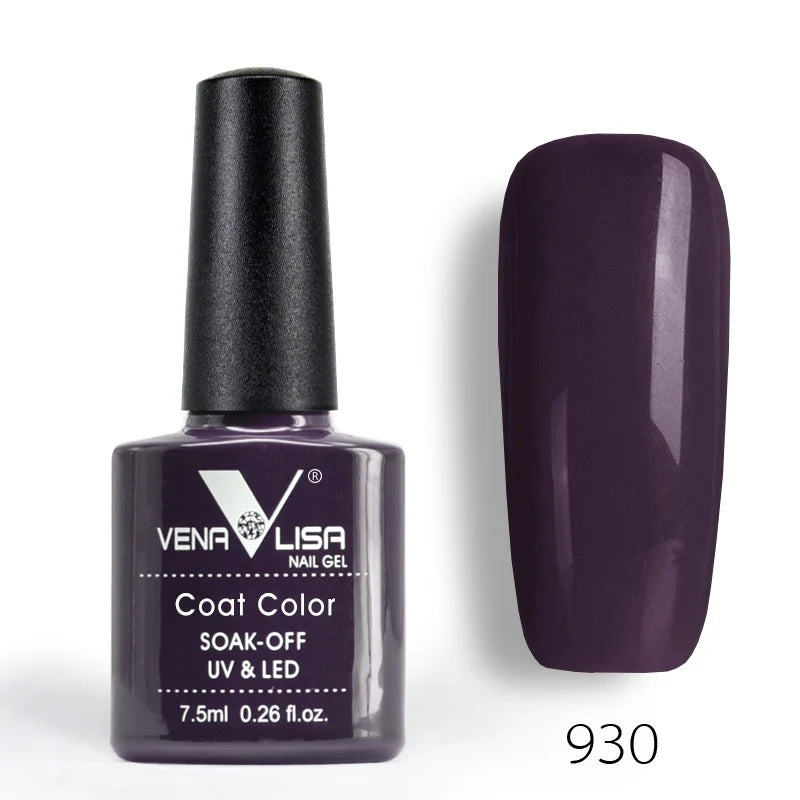 Venalisa 7.5ml mode brillant tremper UV Gel vernis à ongles cosmétiques Nail Art manucure ongles Gel vernis conseils vernis à ongles