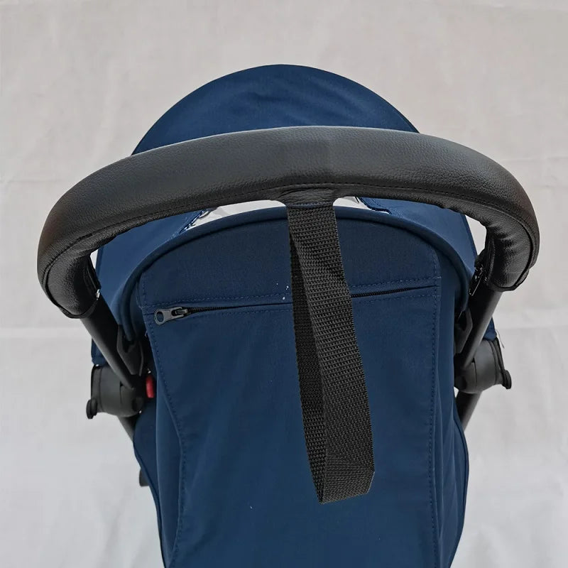 Accessoires de poussette pour bébé, housse de protection en cuir et accoudoir, barre de pare-chocs, poignée de main courante pour Babyzenes Yoyo Yoya + landau