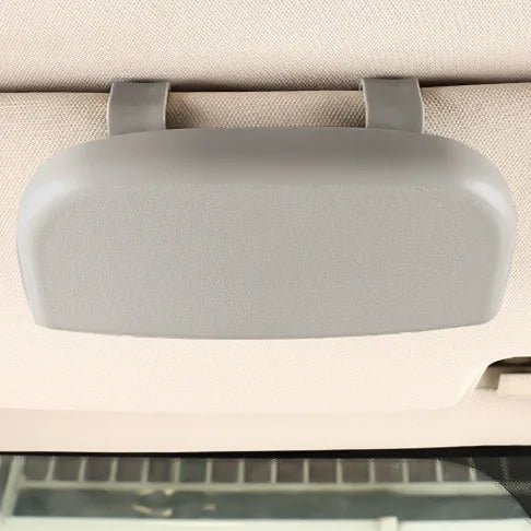 Boîte à lunettes de voiture portable, porte-lunettes de soleil, étui à lunettes de conduite, pare-soleil, porte-lentilles