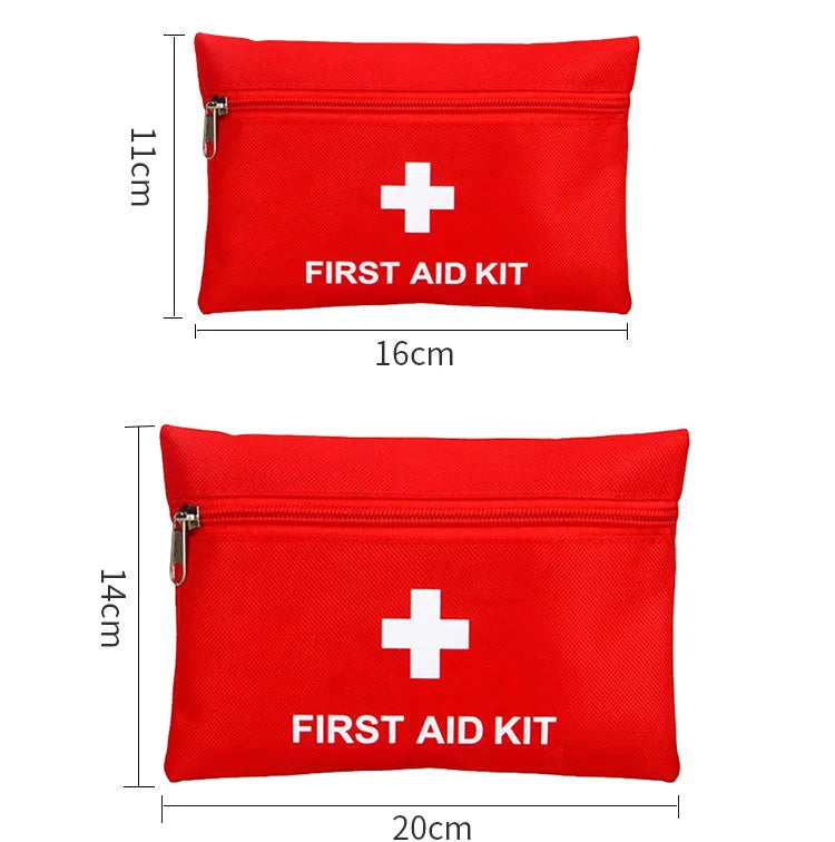 Kit d'urgence de voyage pour camping en plein air, pour la pêche, traitement médical familial, sac de premiers secours Portable étanche, étui pour Kits d'urgence