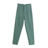 D3250 New Arrivals Women's Pants & Trousers Women High Waist Tight Solid Color Elegant Office Pants for Ladies Casual Pants