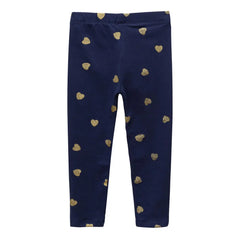Girls' Leggings 100% Cotton Girl's Pants Girls' Skinny Pants Cartoon Print Pattern Children's Leggings Pants KF083