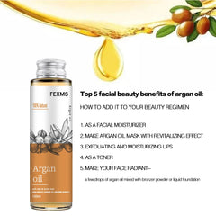 Huile d'argan biologique à 100% pure et froide PMurcia Vierge, qualité supérieure pour peaux sèches et endommagées, cheveux, visage, corps, cuir chevelu, N64.