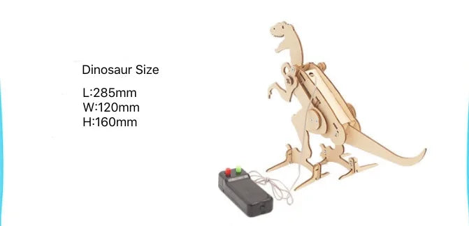 Analyste de jouets scientifiques pour enfants, modèle de dinosaure, technologie de bricolage, outil expérimental, jeux de puzzle en bois, fournitures scolaires