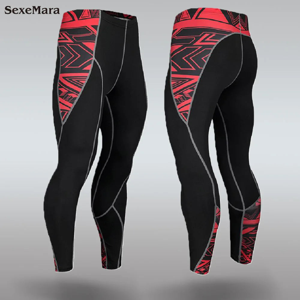 New Men's Thermal Underwear Sets, Compression Sports Suit, Sweat-Wicking, Quick-Drying Thermal Underwear, Men's Long Johns Sets