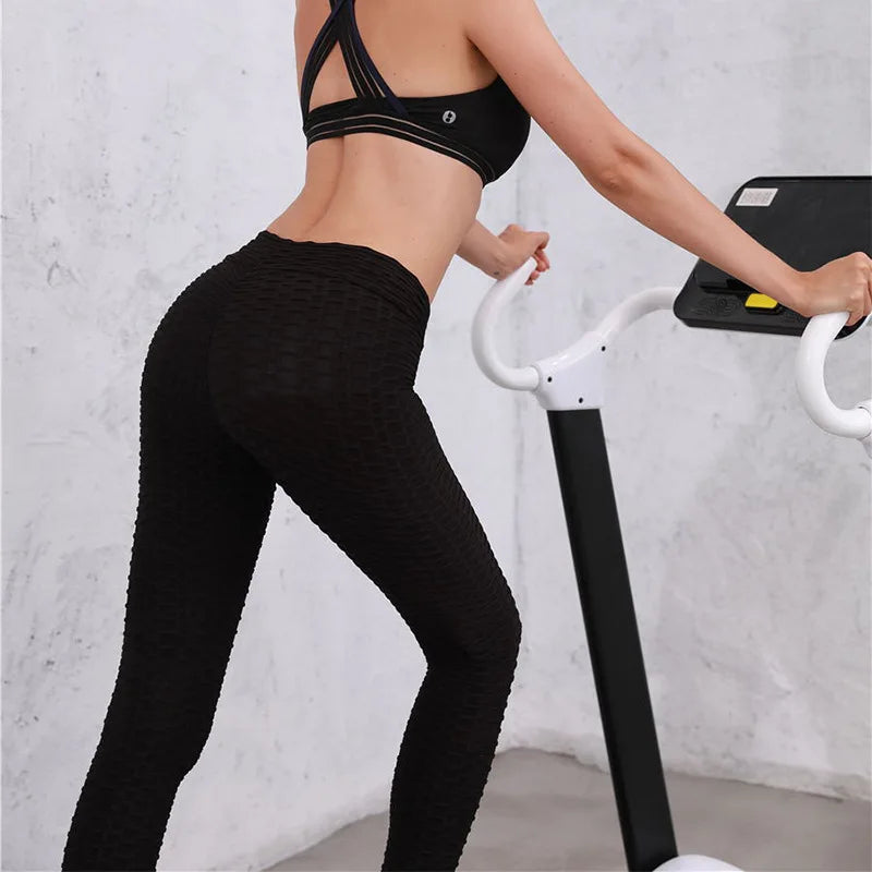 Leggings Push Up mode femme Sport Fitness taille haute Leggins Sexy bout à bout Scrunch entraînement collants de gymnastique pantalon