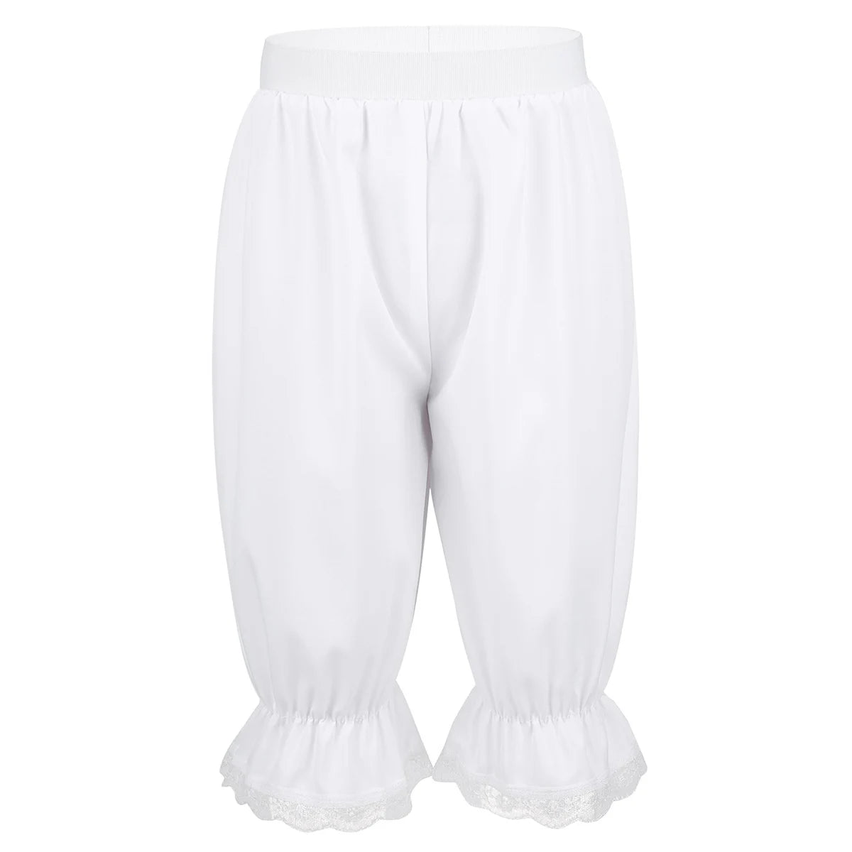 Filles Bloomers pantalons Shorts victorien à volants citrouille Baggy pantalon Homewear danse Costume Renaissance gitane pantalon culotte