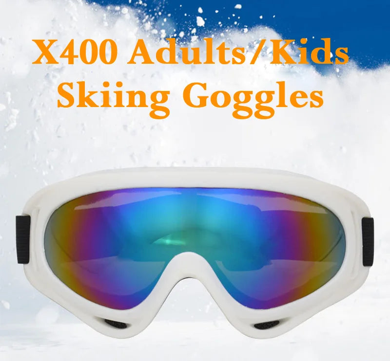 Lunettes de Ski professionnelles d'hiver pour enfants, lunettes de Ski, Snowboard, lunettes de soleil, Anti-UV400, équipement de sport pour enfants, hommes et femmes