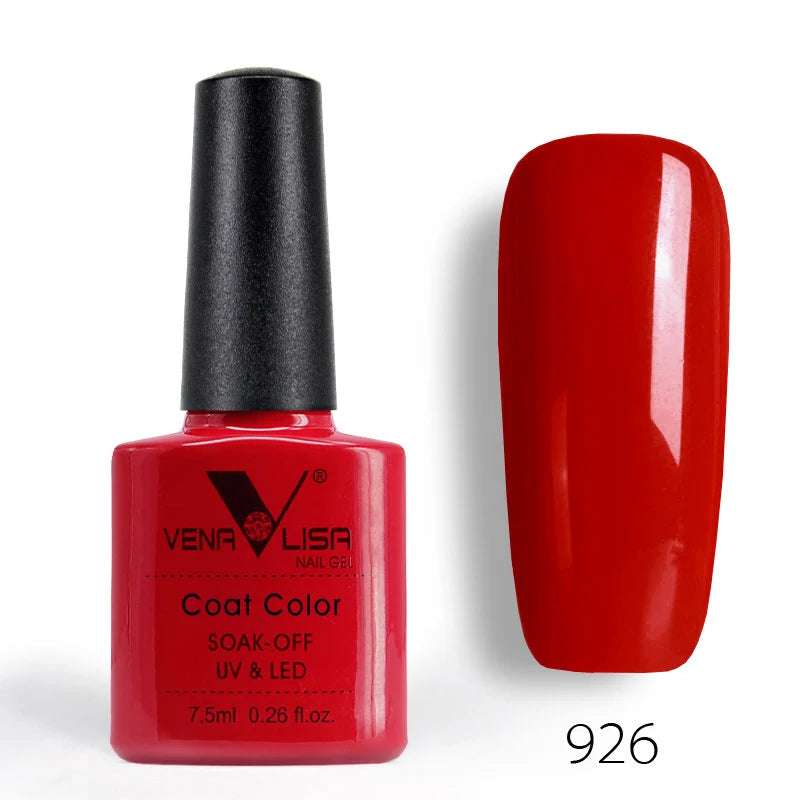Venalisa 7.5ml mode brillant tremper UV Gel vernis à ongles cosmétiques Nail Art manucure ongles Gel vernis conseils vernis à ongles