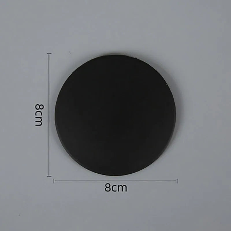 Silicone Door Stopper, Door Stop, Handle Bumper, Self-Adhesive Silent Door Protector Pad, Home Improvement, Anti-Shock Wall Pad