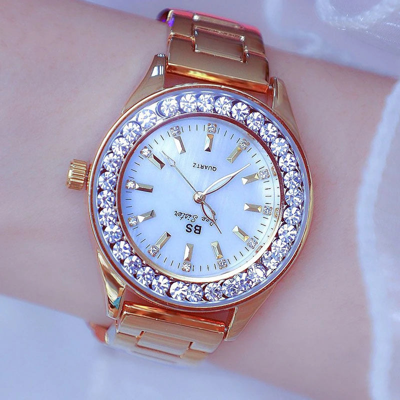 Femme montres 2025 célèbre marque robe diamant Montre femmes Bracelet or dames montres élégantes Femme Montre Femme