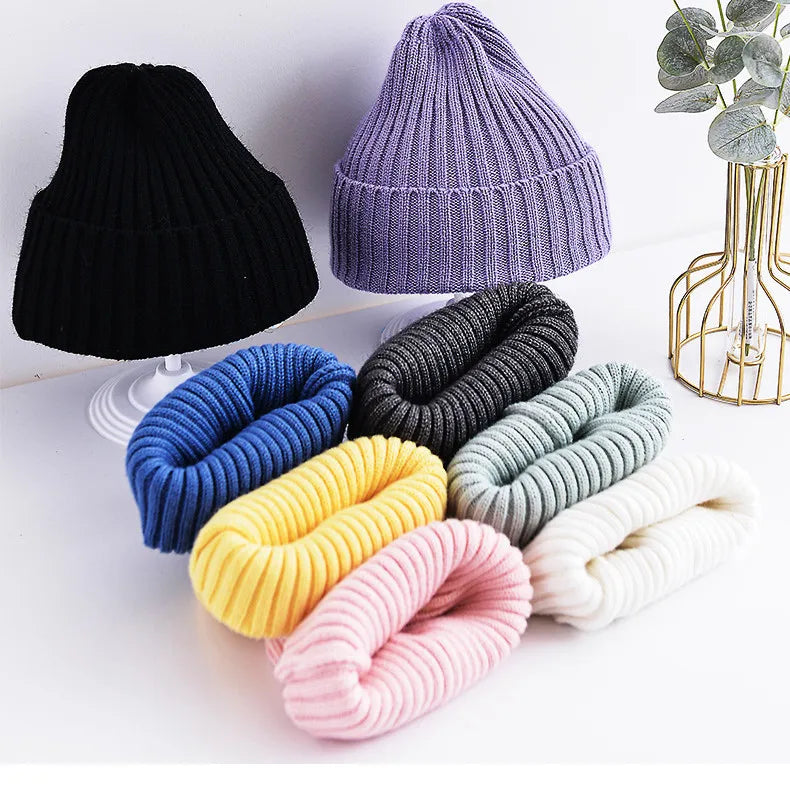 Bonnet au crochet pour nouveau-né, chapeaux d'hiver pour enfants, accessoires de photographie pour tout-petits, trucs chauds pour garçons et filles