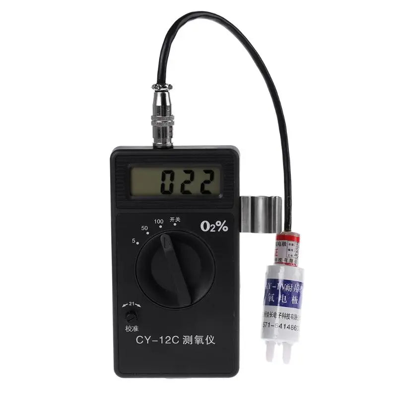 Testeur de Concentration d'oxygène CY-12C, détecteur, analyseur, testeur de pureté d'oxygène, Instruments d'analyse de mesure du gaz, nouveau