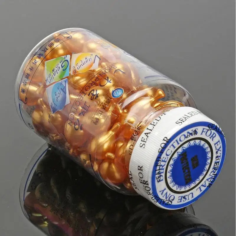 Capsules d'extrait de vitamine E, crème hydratante, sérum Ve, maquillage coréen pour le visage, 90 pièces/bouteille, soins pour la peau