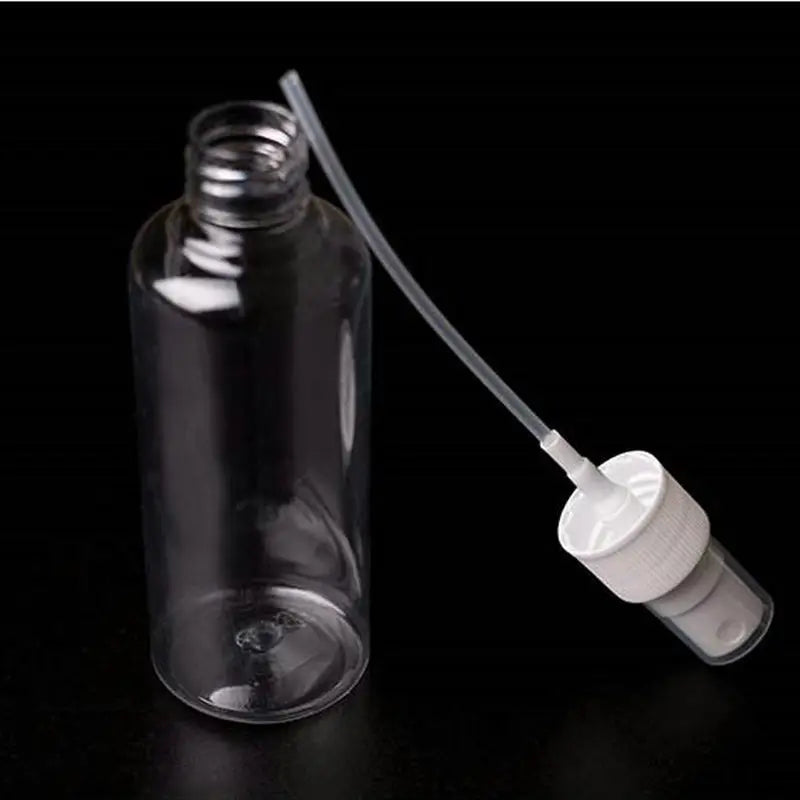 Flcopropriété pulvérisateur en plastique africain transparent, vaporisateur, liquide HI, accessoires de voyage, quotidien, 20 ml, 30 ml, 50 ml, 100ml