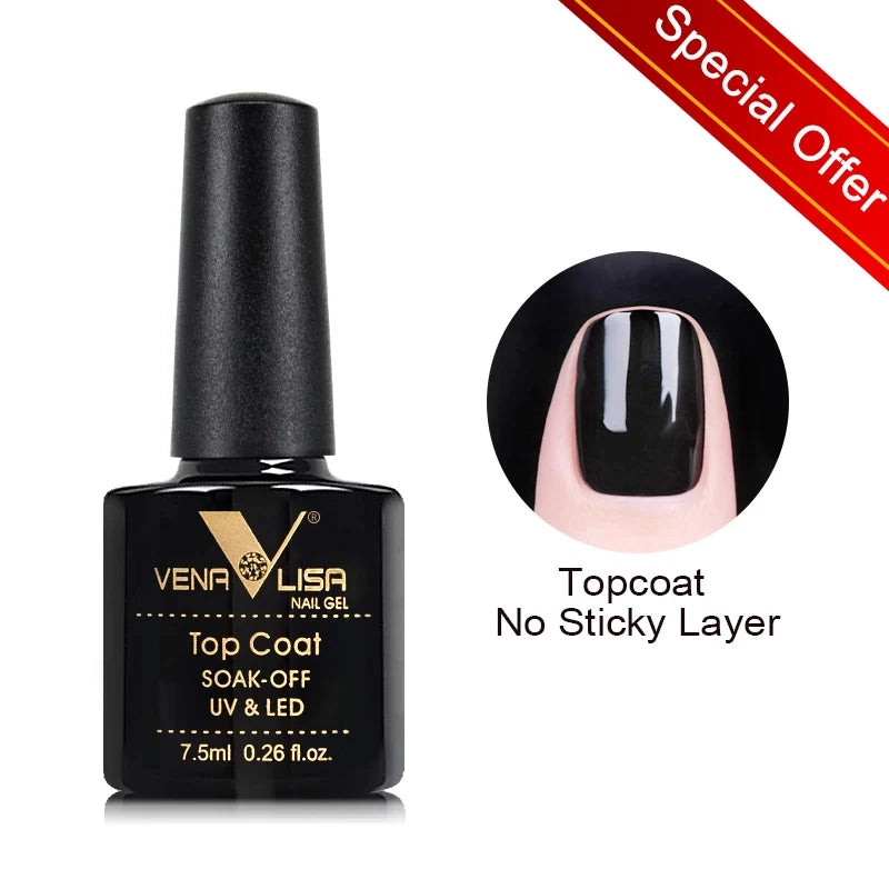 Venalisa VIP4 vernis à ongles 7.5ml HEMA gratuit tremper UV LED Gel vernis couverture complète Super Texture magnifique manucure à ongles