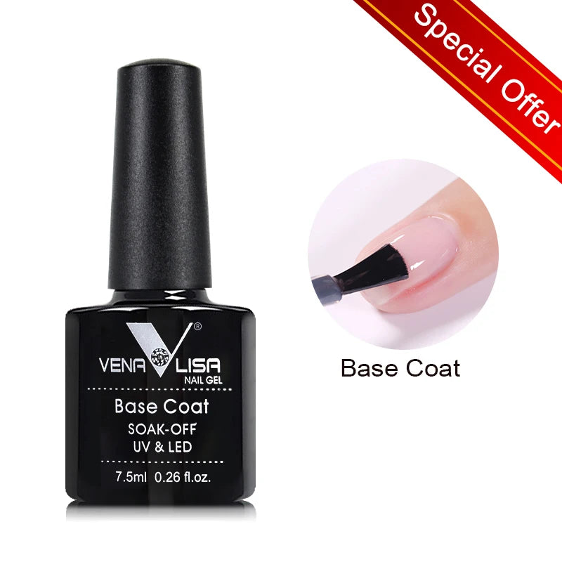 Venalisa VIP4 vernis à ongles 7.5ml HEMA gratuit tremper UV LED Gel vernis couverture complète Super Texture magnifique manucure à ongles