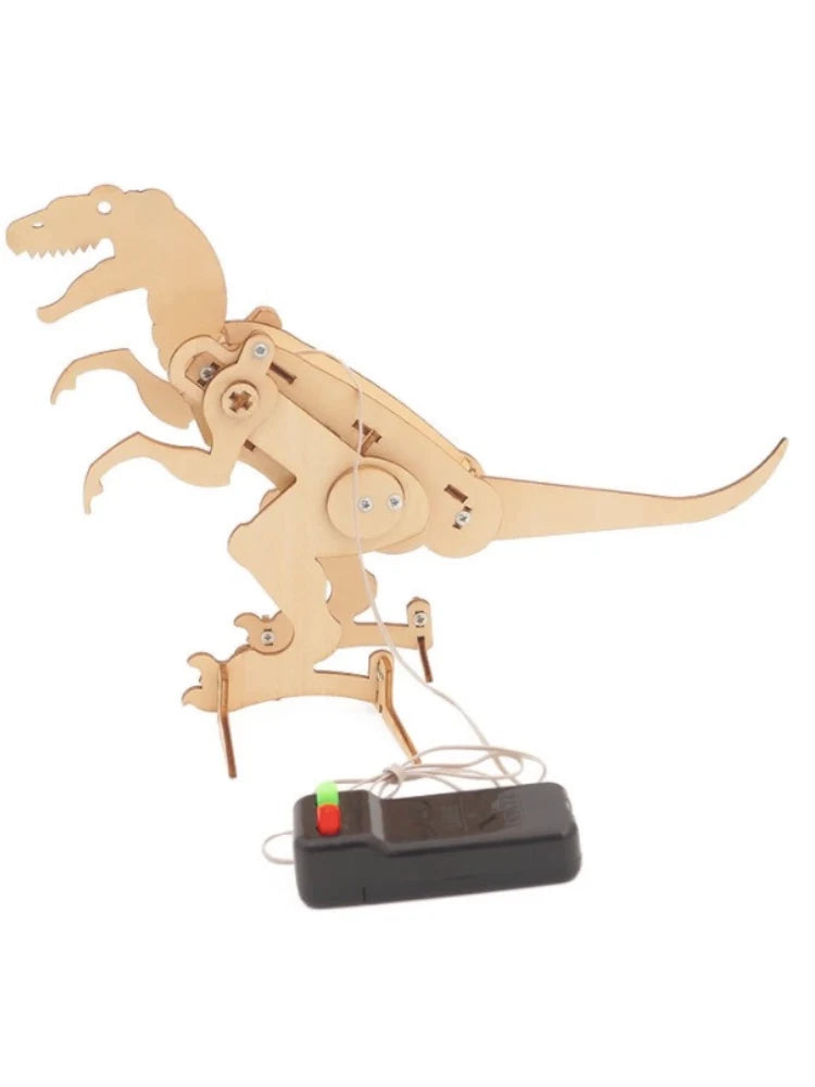 Analyste de jouets scientifiques pour enfants, modèle de dinosaure, technologie de bricolage, outil expérimental, jeux de puzzle en bois, fournitures scolaires