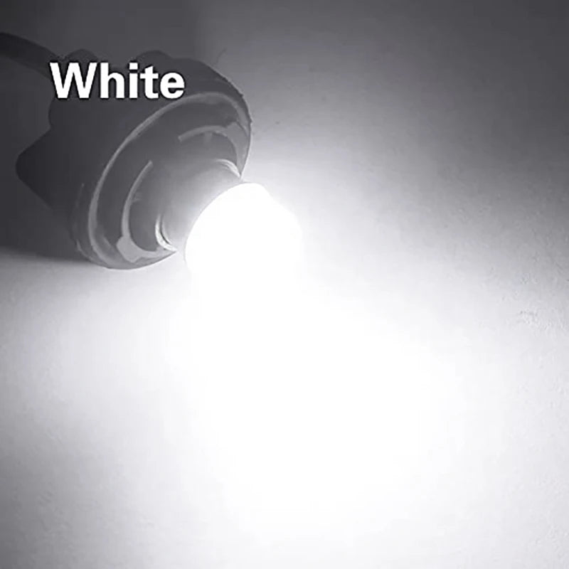 2/4/10 pieces P21/5W Ba15S 1156 LED bulb BAY15D 1157 turn signal 12V 7000K white Super bright car brake reverse parking lights
