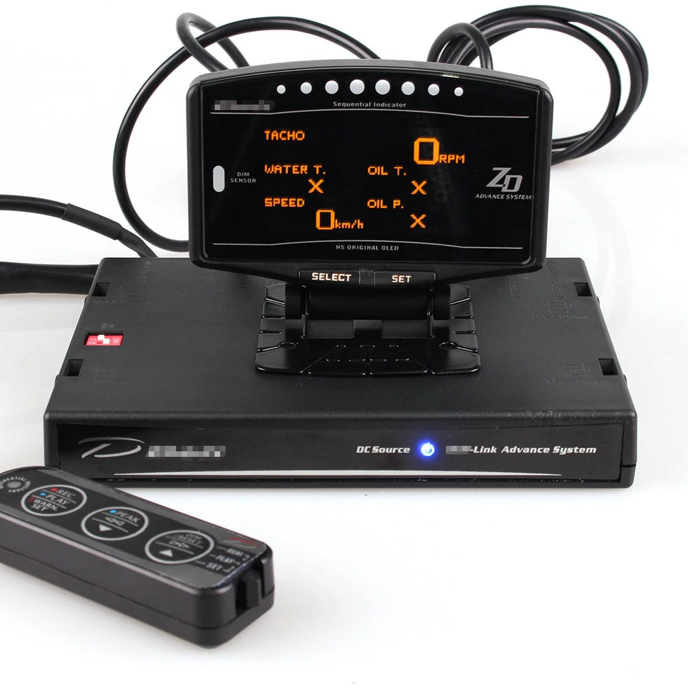 Kit Complet dehors GT 10 en 1 BF CR C2 DEFI Advance ZD Link, Jauge existent Numérique avec Capteurs Électroniques