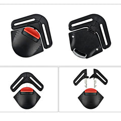 Harnais de ceinture de sécurité pour enfants, panier de sécurité de voiture pour bébé, ceinture étendue avec loquet de verrouillage, boucle de klaxon, accessoires pour bébé