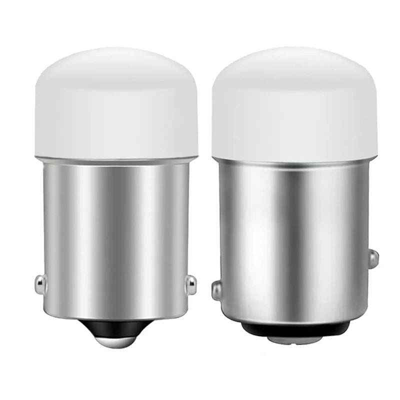 2/4/10 pieces P21/5W Ba15S 1156 LED bulb BAY15D 1157 turn signal 12V 7000K white Super bright car brake reverse parking lights