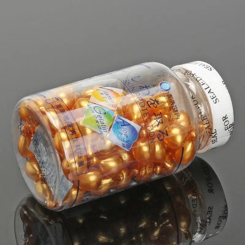 Capsules d'extrait de vitamine E, crème hydratante, sérum Ve, maquillage coréen pour le visage, 90 pièces/bouteille, soins pour la peau