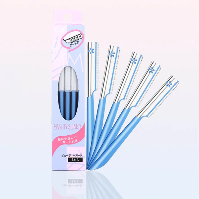 3/5 Piece Eyebrow Trimmer Set for Women, Makeup Beauty Eyebrow Hair Removal Hairdressing Tool, Steel Blade, Facial Eyebrow Razor, Trimmer
