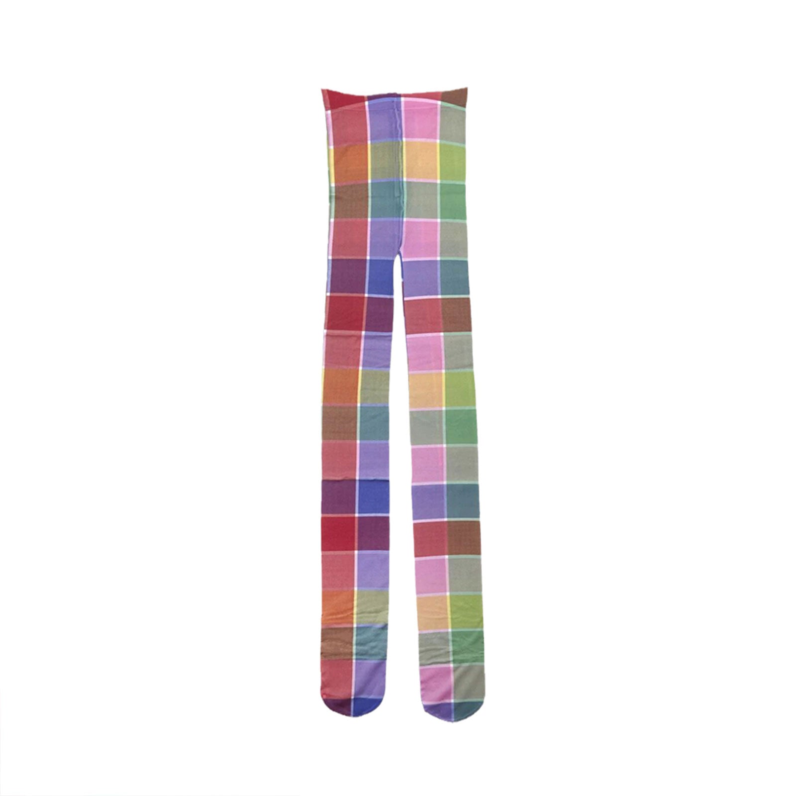 Collants Longs pour Femme et Fille, avec Impression Créative Cœur/Floral/Nuage/Plaid, Leggings Moulants artificiel astiques, Collection Été Automne