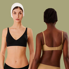 Femmes Latex soutien-gorge sous-vêtements sans couture Sexy brassières femme sans fil soutiens-gorge doux femme intimes Lingerie grande taille Bralette S-XL