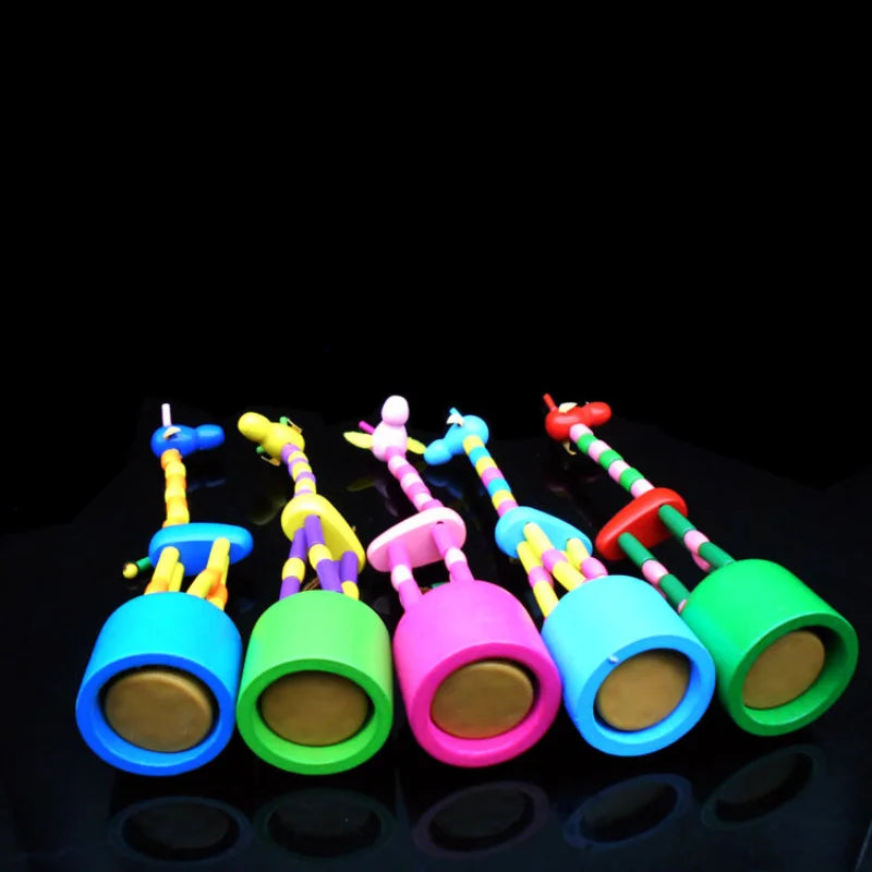 Jouets d'apprentissage pour bébés en bois, Animal girafe, jouet de développement pour enfants, jouets d'apprentissage éducatif intellectuel précoce, cadeau pour bébé