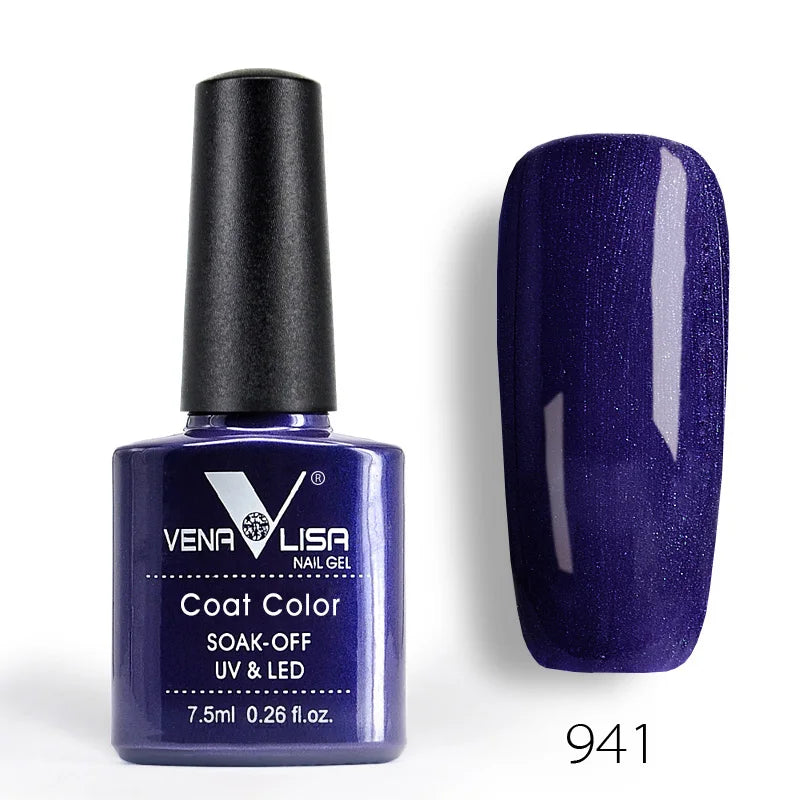 Venalisa 7.5ml mode brillant tremper UV Gel vernis à ongles cosmétiques Nail Art manucure ongles Gel vernis conseils vernis à ongles