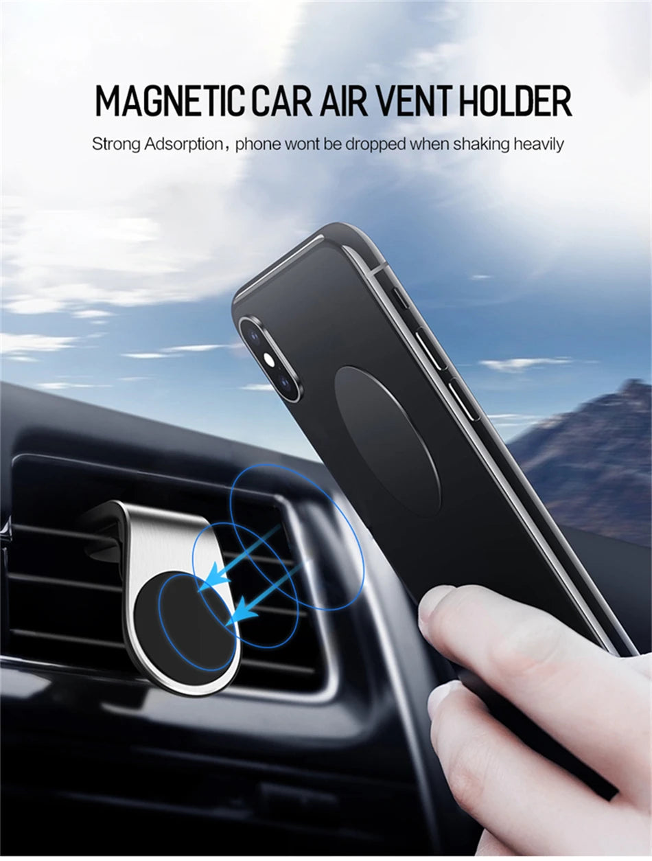 Support de téléphone magnétique puissant, Clip de ventilation, pour toutes les voitures, pour Xiaomi12, Huawei, Iphone 13, tous les téléphones intelligents
